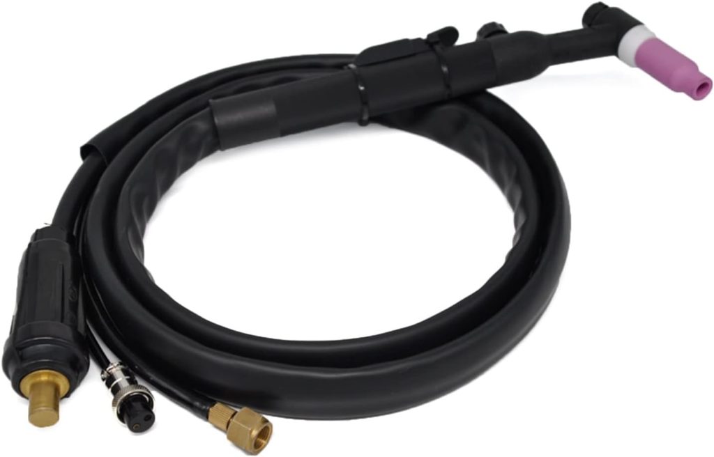 Antorcha de soldadura TIG mejorada WP-17V 13 pies refrigerada por aire para soldador MIG/soldador de palo, material de calidad, kit de antorcha Tig