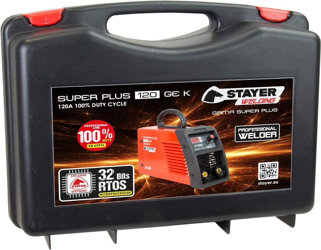 Equipo de soldadura inverter, SUPER PLUS 120 GEK