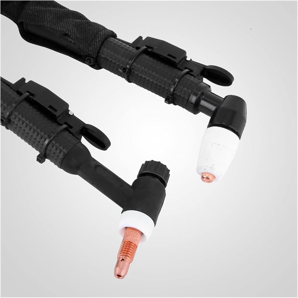FAXIOAWA CT520D Cortador de Plasma TIG Stick Soldador 3 en 1 máquina de Soldadura combinada, Cortador de Plasma de Aire de 50 amperios, Soldador TIG/Stick de 200A