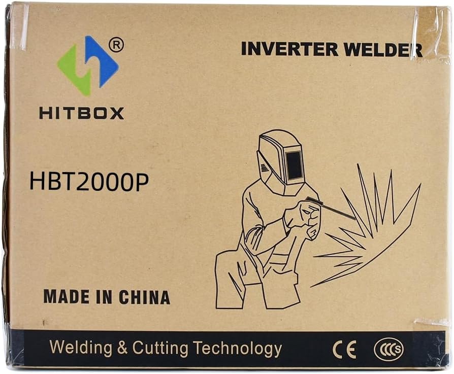 HITBOX 200A 4 in 1 Soldador TIG Soldadura TIG Pulse Maquina TIG con Máquina de Soldadura TIG en Frío, Encendido HF, Función de Pulso, MMA, Cuna Variedad de Accessirioes