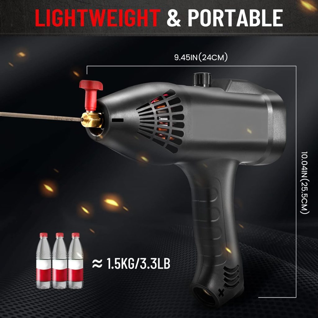 Hlieeosfcn Máquina de soldadura eléctrica portátil,Máquina Soldadura,Soldador IGBT con pantalla LED y función,juego de soldadura de arco multiusos