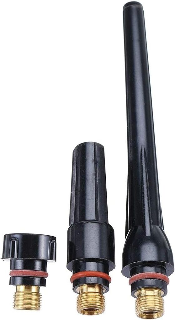 Kit de soldadura Copa de soldadura TIG antorcha Kit Boquilla Collet cuerpo WP17 WP18 WP26 WT20 tungsteno 56pcs Alicates de antorcha para soldadores multiusos pro
