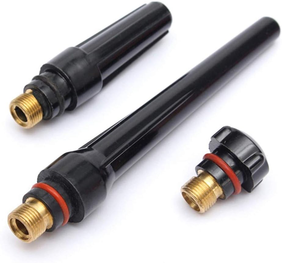 Kit de soldadura TIG Welding soplete de gas de la lente Kit WP-17 WP-18 WP-26 WL20 Lanthanate tungsteno 46 pcs Alicates de antorcha para soldadores multiusos pro review