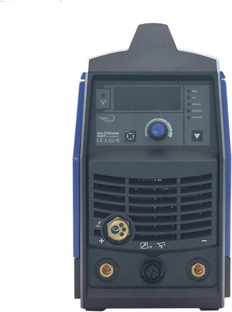 NOALED Soldador Inteligente MIG250GDM monofásico 230V MIG máquina de Soldadura portátil IGBT MIG MMA Soldador eléctrico