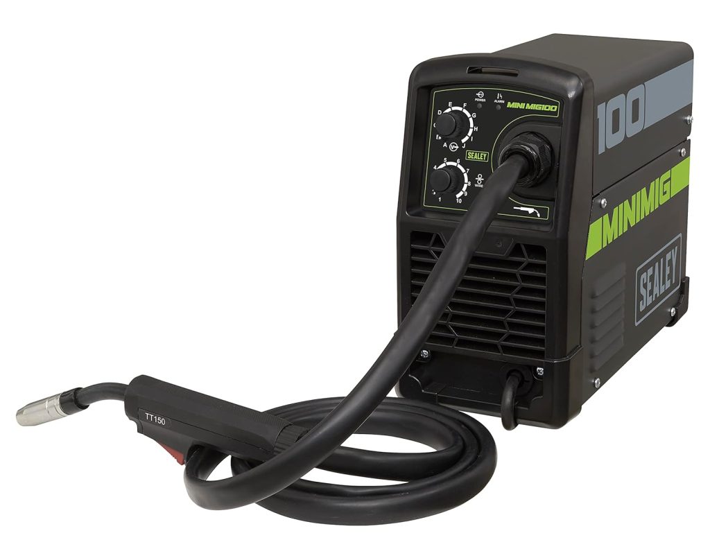 Sealey, Soldador MIG inversor sin gas, 100 A 230 V - MINIMIG100