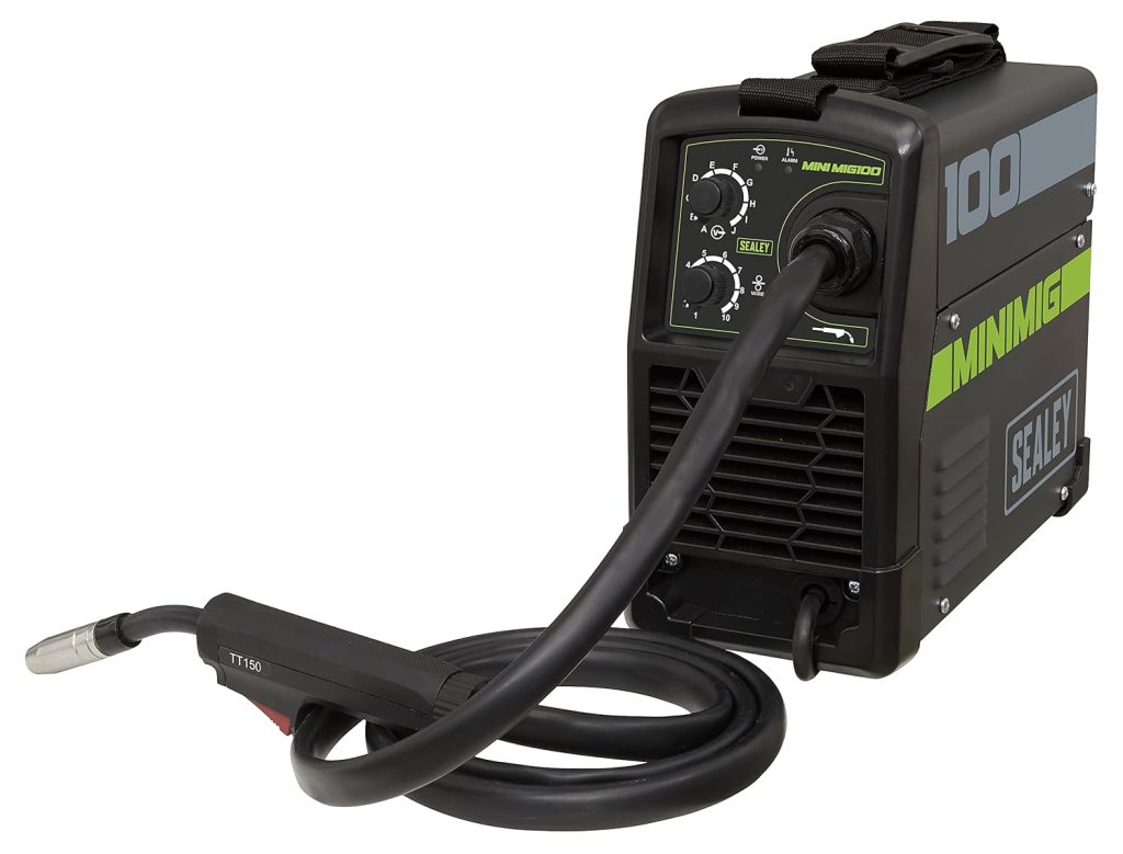 Sealey, Soldador MIG inversor sin gas, 100 A 230 V - MINIMIG100