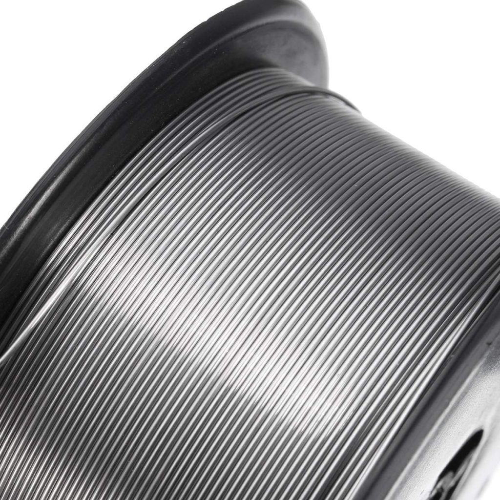 SHENYI Herramienta de Hardware 1 Rollo de 1 kg de 0,8 mm sin Gas Soldadura Mig Alambre Tubular Alambre de Acero Inoxidable for Soldadura MIG Soldador Herramienta