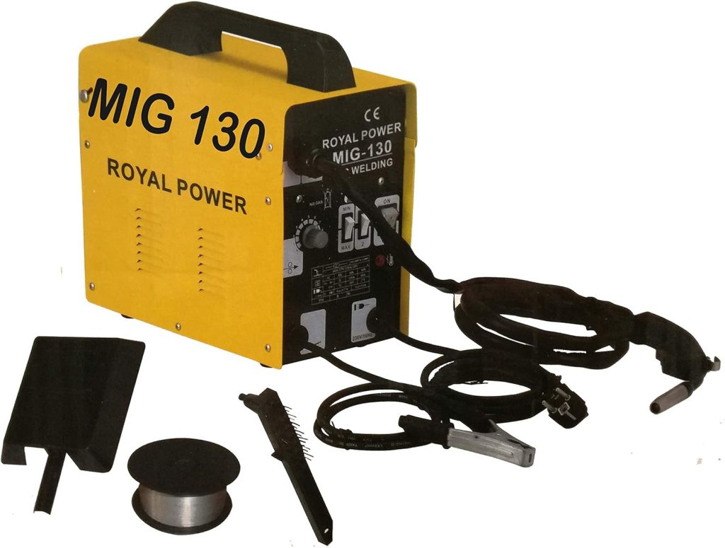 SOLDADOR HILO CONTINUO SIN GAS MIG 130 A 230V ROYAL POWER