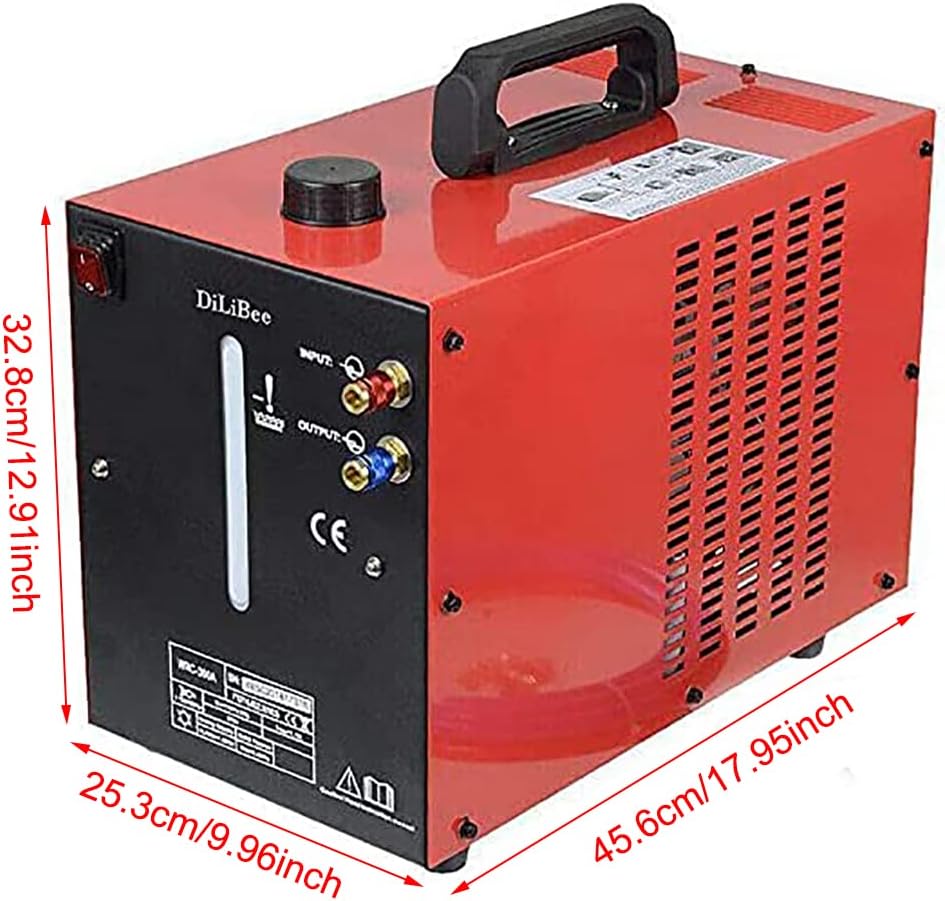 Soldadura de Enfriador de Agua, Industrial Profesional Soldador Máquina, Industrial Soldadura Antorcha Tig Wig Mig máquina, 10L Herramientas y Equipos de Soldadura 370W 220V