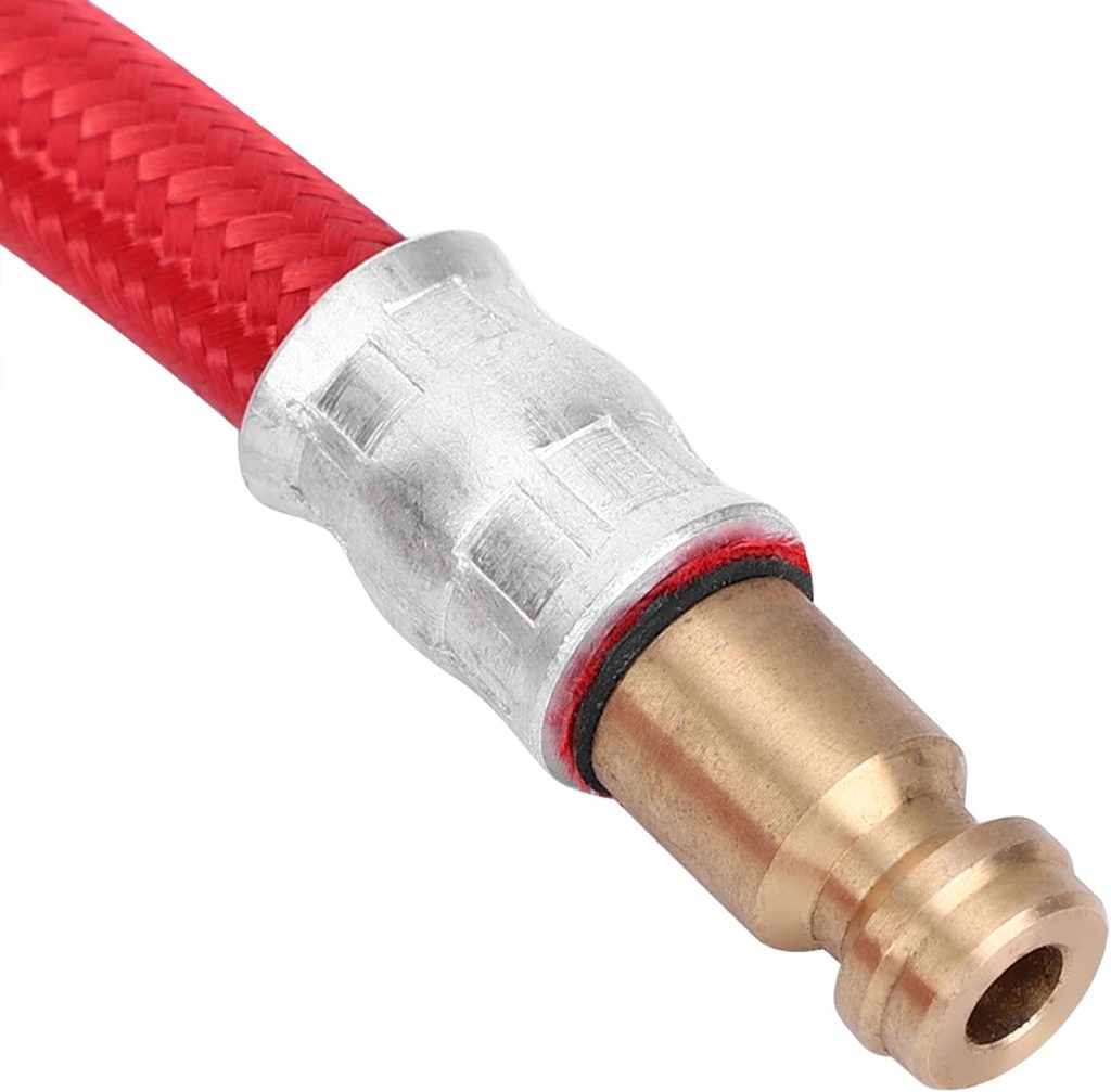 TANKE Antorcha de Soldadura Soldador TIG Herramienta de Soldadura por Arco de argón Plástico Rojo Ligero portátil 4 Metros 36,5 oz