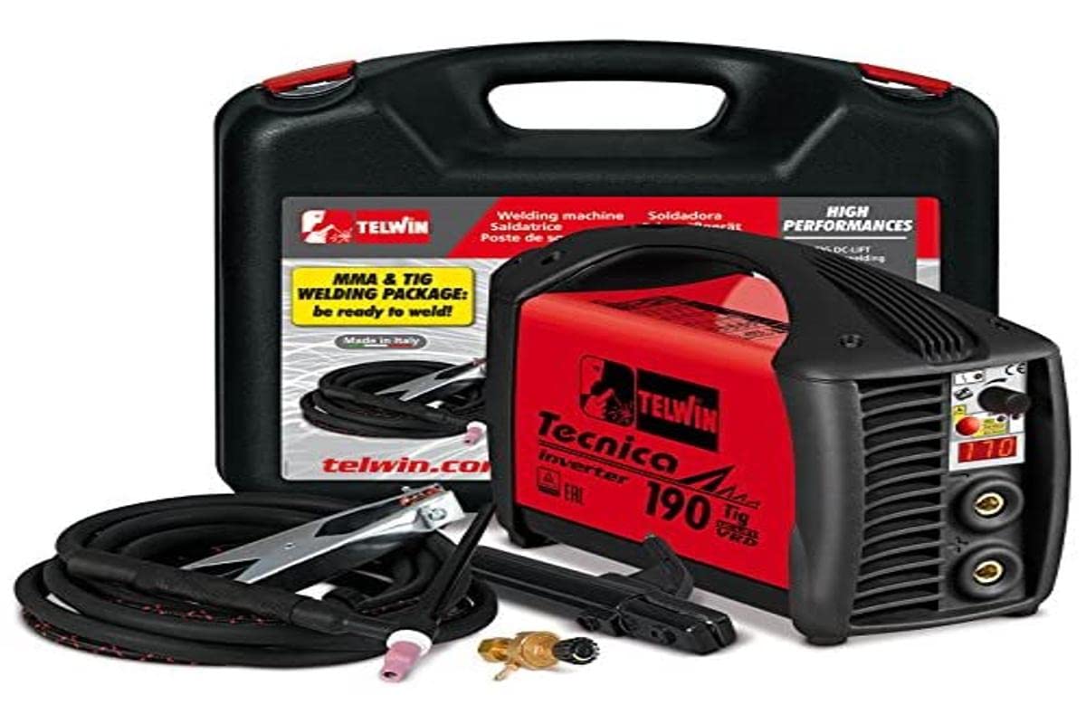 Review de la soldadora TELWIN 816220 Telwin Modelo Premium Tig 200 HF Inverter